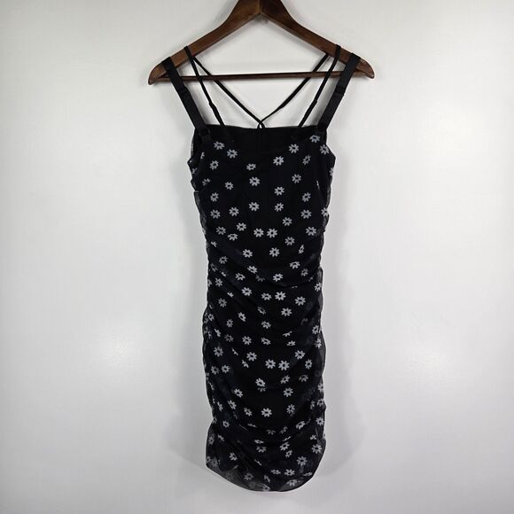 Choosy Women's Size XS Daisy Cutout Whimsygoth Bodycon Dress NWT - Picture 9 of 10
